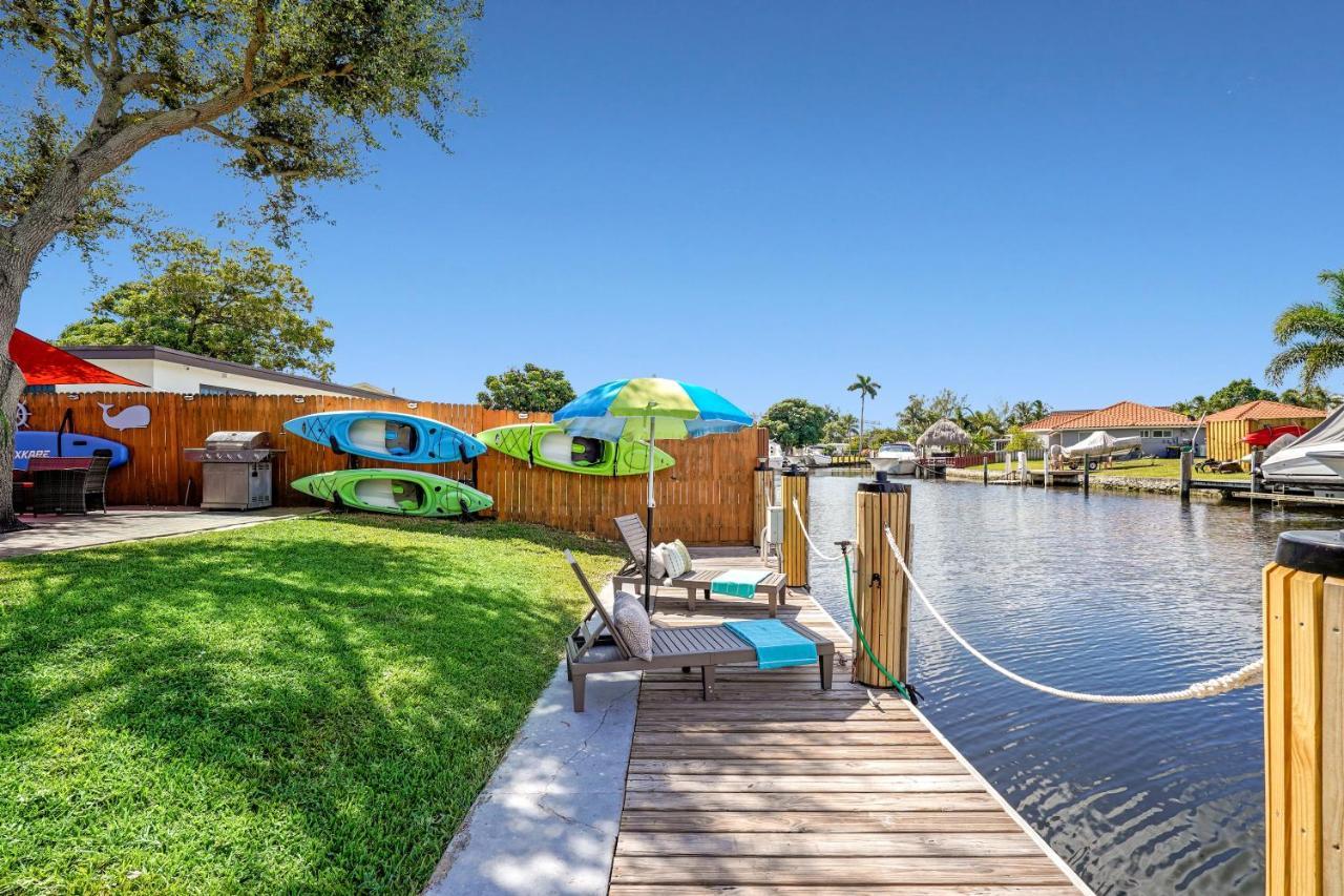 Waterfront Fll&Beaches, Bbq, Kayaks, Canoe Dania Beach Exterior foto