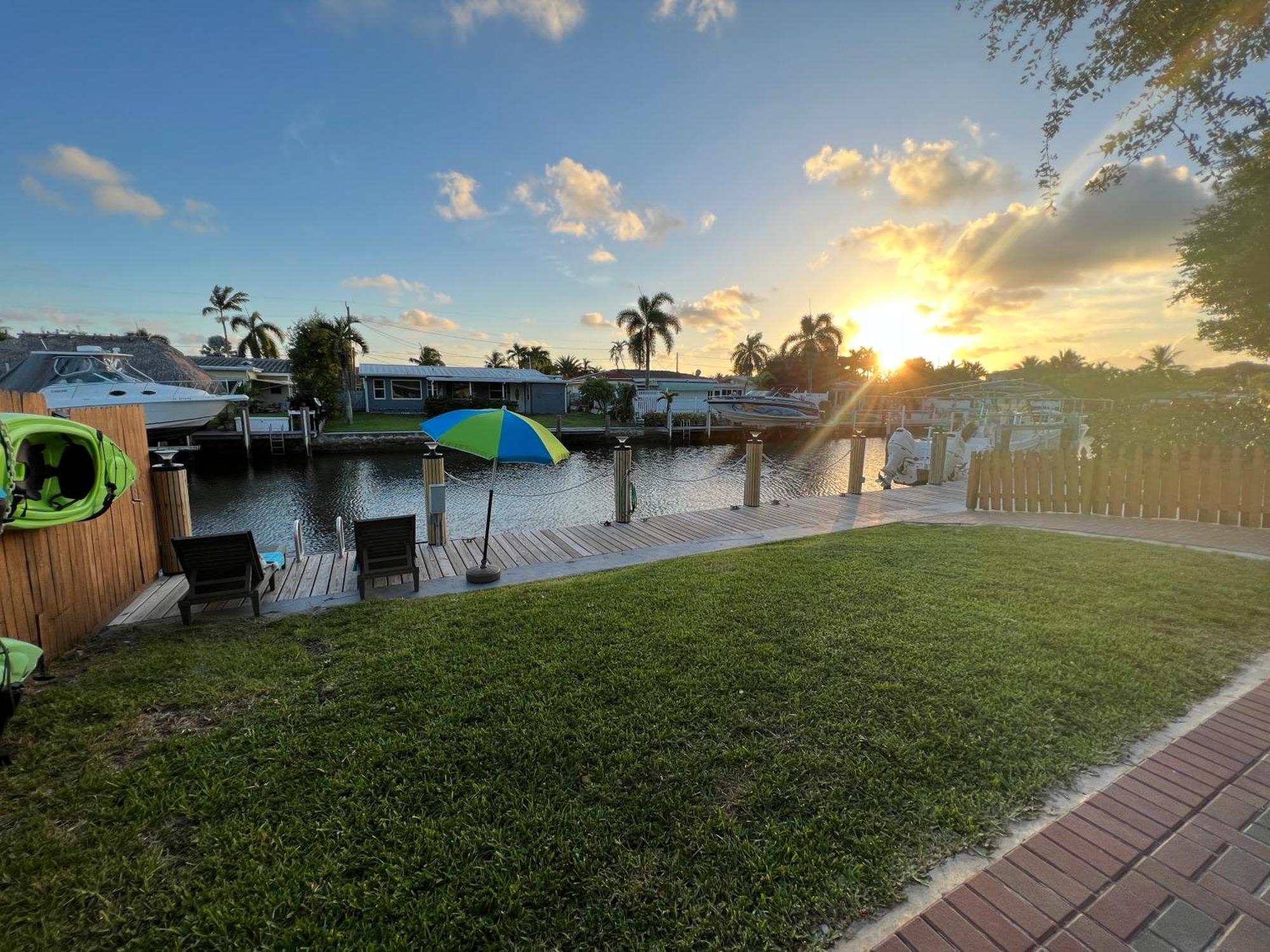 Waterfront Fll&Beaches, Bbq, Kayaks, Canoe Dania Beach Exterior foto