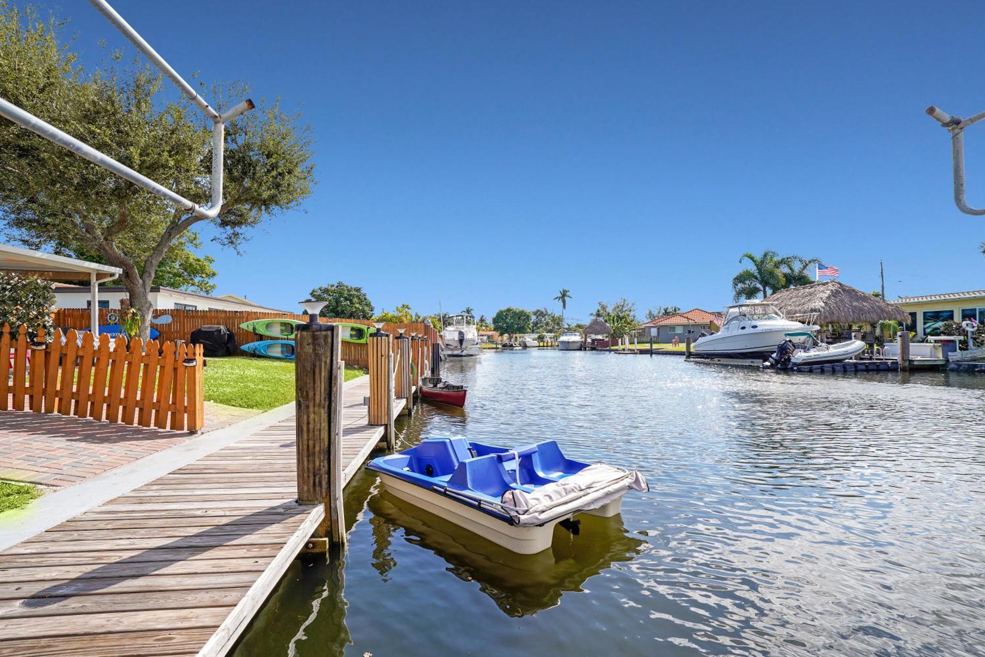 Waterfront Fll&Beaches, Bbq, Kayaks, Canoe Dania Beach Exterior foto