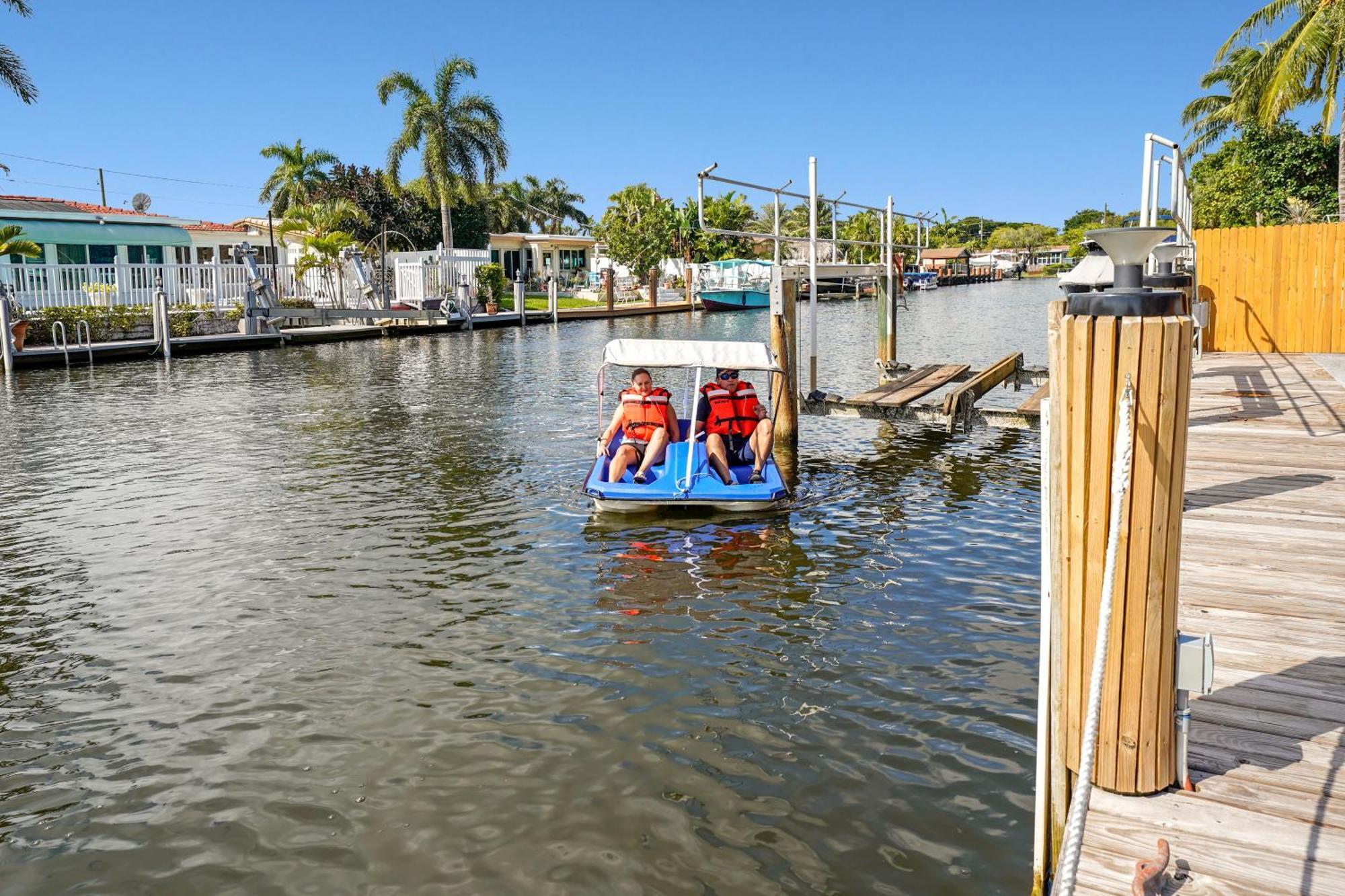 Waterfront Fll&Beaches, Bbq, Kayaks, Canoe Dania Beach Exterior foto